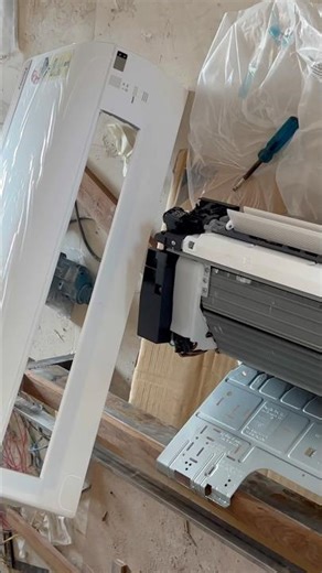 split ac installation #accircuits #coolingsolutions #airconditioninginstallation #aircooled ￼