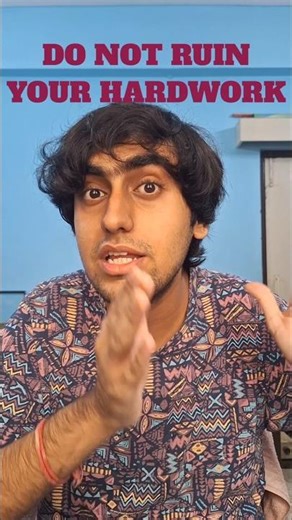 Don't Ruin your Hard-work❌#jee2026#jee#pw#iit#motivation#jeemains2026#iitian