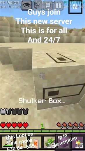 #minecraft#server#giveaway# IP: "sp.ravvexhosts.qzz.io"🔌 PORT: "25566"