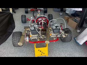 Twin Engine Go Kart Predator Ghost Racing Engines 12hp Each