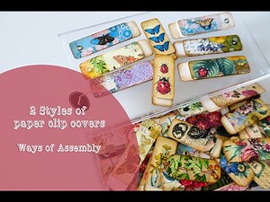 Paper Clip Covers Assembly - 2 Styles