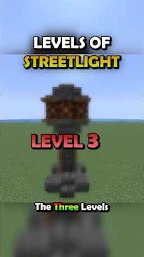 3 Levels of Street Lights! 🚦