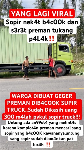 Kang Dedi Mulyadi❗️ thugs beat up truck drivers
