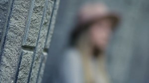 Woman smoking a cigarette - Free Stock Video