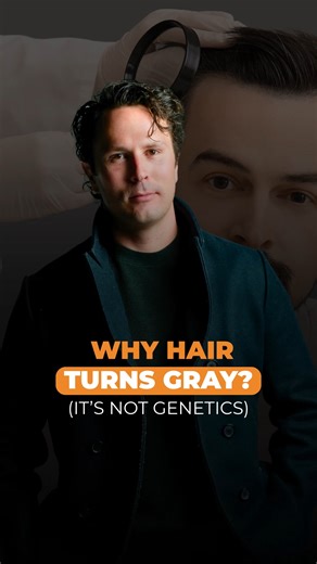 Gray hair isn’t age. It’s oxidation. When hydrogen peroxide builds up in your scalp, it literally bleaches your hair from the inside out. No catalase. No sulfur. No strong keratin. This isn’t a folk remedy, it’s chemistry, mineral biology, and hormone signaling. Your hair is responding to what’s happening on your scalp. Fix the environment. The hair follows. #GrayHair #HairLossScience #HairBiology | Upgraded Formulas