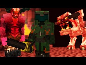 Minecraft, But Its DOOM