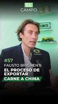 ¿Cómo es la exportación de carne a China?