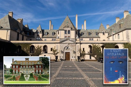 ‘Great Gatsby’ at 100: Behind the gates of the colossal Long Island mansions that inspired F. Scott Fitzgerald