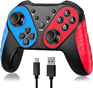 Switch Controller, Wireless Pro Controller for Nintendo Switch Controller,Switch Controller for Nintendo Switch/Lite/OLED Console,Extra Switch Pro Controller with Turbo,Vibration,Motion, Switch Remote
