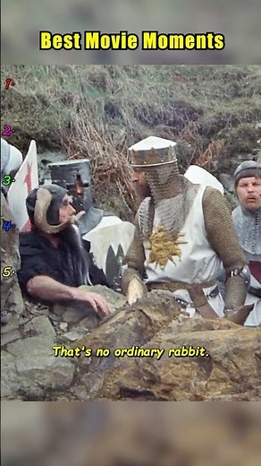 Monty Python and the Holy Grail: That Is Not an Ordinary Rabbit 🐰😱 #short