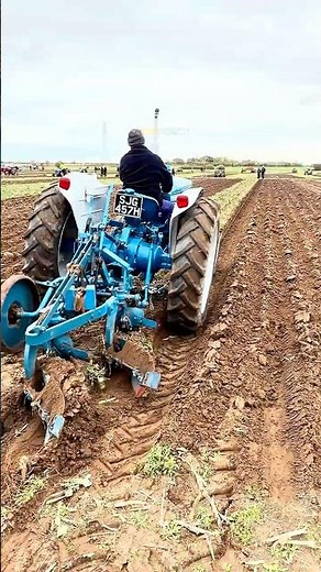 Ford 4000 Tractor Ploughing