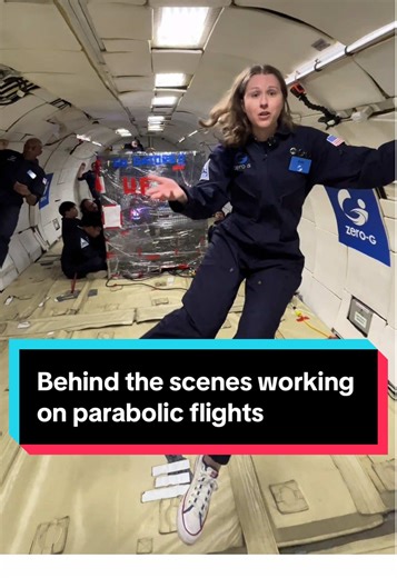 Behind the Scenes of Parabolic Flight Research
