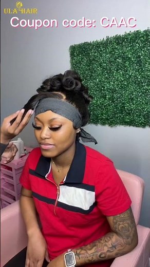 ​How To: Sleek 360 Frontal Into Updo Hairstyle👏 Curl Swoop Bang & Arrogant Tae Tutorial Ft.‪@UlaHair‬