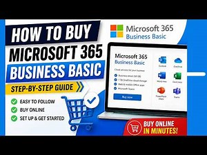 How to Buy Microsoft 365 Business Basic Subscription (Step-by-Step Guide for Beginners)