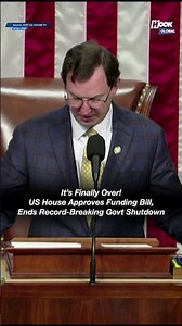 Shutdown Over! House Approves DHS Funding Bill To End Record-Breaking Govt Closure | US News
