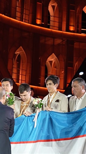 🏆🇺🇿 Uzbekistan - The winners of the 46th FIDE Chess Olympiad