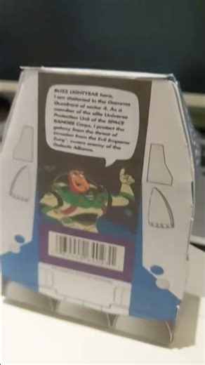 Custom mini buzz lightyear box