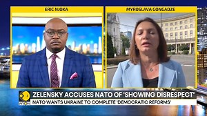 3K views · 122 reactions | Ukraine fails to get NATO invite, Zelensky returns empty-handed from Lithuania President Zelensky says Ukraine will make NATO stronger Eric Njoka brings you this report by Myroslava Gongadze Watch more: https://www.wionews.com/videos | WION | Facebook