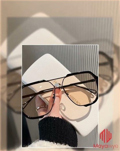 UV Protection Oversized Sunglasses