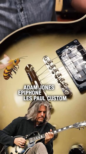 Wild West Guitars 🎆🤠 on Instagram: "Epiphone Adam Jones Les Paul Custom Art Collection Mark Ryden’s “Queen Bee” Antique Silverburst 9.80 lbs #wildwestguitars #lespaulcustom #epiphone #adamjones"