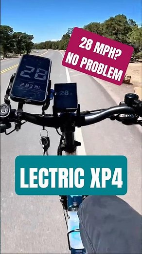 28 MPH Made Easy: Lectric XP 4 Dominates Hills & Flats!