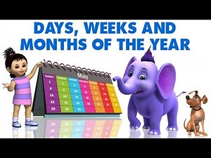 Days, Weeks and Months Video Lecture | Mental Maths - Class 1