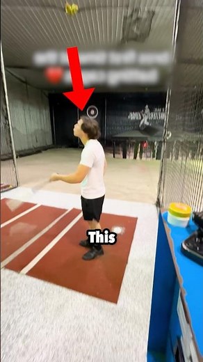 He Faced a Pitching Machine… Big Mistake 😳⚾
