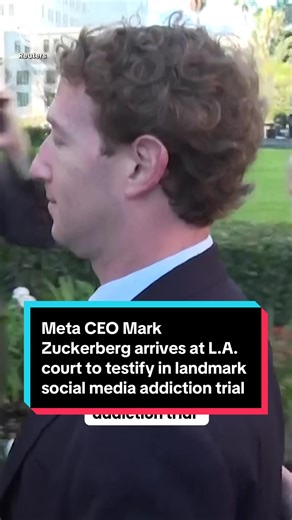 Zuckerberg Testifies in Social Media Addiction Trial