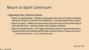 Rehabilitation of the Athlete Following Ankle Ligamentous Injury: Pearls and Pitfalls