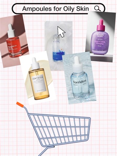 Ampoules for Oily Skin - can be bought on YESSTYLE. Anua niacinamide 10% TxA 4% @anua_global , Skin1004 Centella Ampoule@SKIN1004 US , Eqqual berry Bakuchiol@EQQUALBERRY , Mixsoon hydrochloric serum@mixsoon.global and Torriden Dive in serum @𝗧𝗼𝗿𝗿𝗶𝗱𝗲𝗻 토리든 Discount code: PRISCILLA200 @YesStyle @YesStyleInfluencers #skincare #yesstyle #yesstyleinfluencer #pr