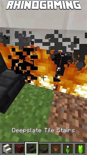How To Build A Fireplace In Minecraft! #shorts