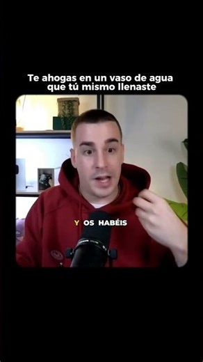 Te ahogas en un vaso de agua que tu mismo llenaste ‪@MarcVerdu‬ #mentalidad #mentalidadganadora