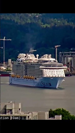 Ovation of the Seas in Vancouver Canada again on Thursday! Ultra Large Alaskan Cruise Ship