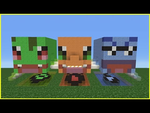 Minecraft Tutorial: How To Make A Pokemon Starter Head House