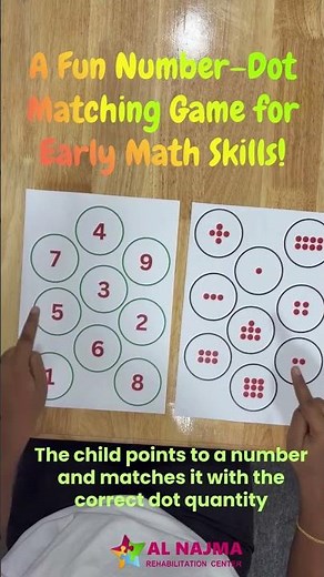 “Fun Number–Dot Matching Game for Early Math Skills!”