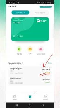 APay Virtual Visa Card দিয়ে Telegram Premium নেওয়ার উপায়! #mastercard #shorts #viral #apay #visacard