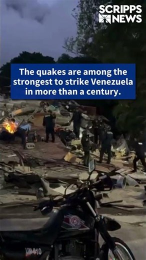 Back-to-back powerful earthquakes slam Venezuela
