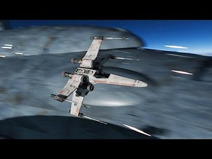 Epic Star Wars Space Battle: X-Wing vs TIE Fighter with Home One – Blender Animation