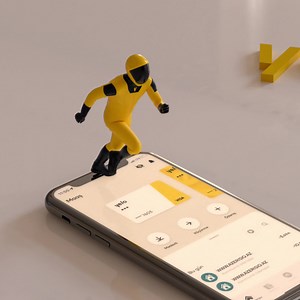 Telefonunda Yelo App varsa: 🏃🏻‍♂️ Banka gəlməyə… 🧟‍♀️ Növbədə dayanmağa… ⏱ Əlavə vaxt sərf etməyə… …EHTİYAC YOXDUR! 😉 İstənilən zaman, istənilən yerdə Yelo App-dən istifadə et 👉🏼 bit.ly/yelo-app #YeloBank #YeloApp #BrighterBanking | Yelo Bank