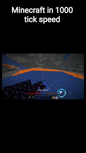 minecraft in 1000 tick speed