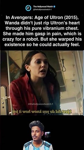 Wanda Finally Took Down Ultron Avengers: Age of Ultron (2015) #short #avengers #wanda #marvel #mcu