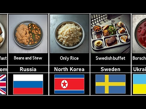 195 Countries: What Prisoners Eat