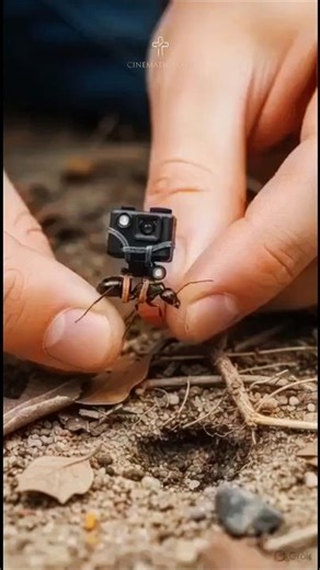 Inside an Ant Colony – Real Micro Camera Underground POV #shorts #trending #viral #animals