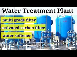 WTP Water treatment plant working principal in hindi by Gaurav Yadav Electrician MGF, ACF, Softener