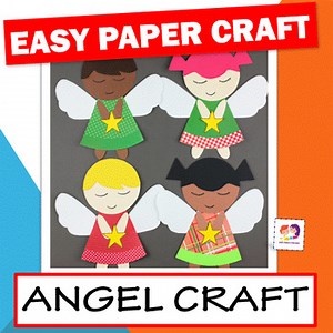 Christmas Angel Craft - Nativity Craft