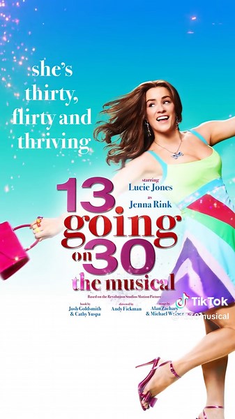 New Artwork Reveal from 13 Going On 30 Musical