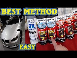 How To Paint A Car | BEST METHOD | PROFESSIONAL RESULTS AT HOME | ONLY SPRAY CANS