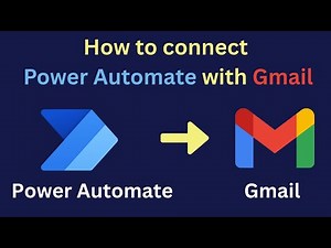 How to connect Power Automate with Gmail | Step-by-Step Tutorial for Beginners