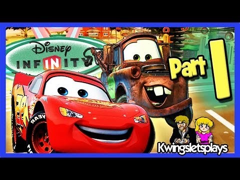 Disney Infinity Wii U - Disney Infinity Walkthrough Part 1 Cars Play Set