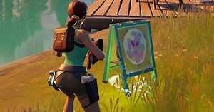 Fortnite - Welcome sign locations: Where to place welcome signs in Pleasant Park and Lazy Lake